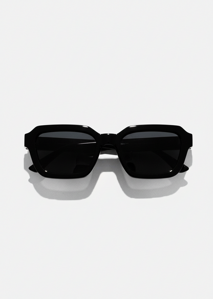 Isadora | Chunky Oversized Angular Rectangle Sunglasses