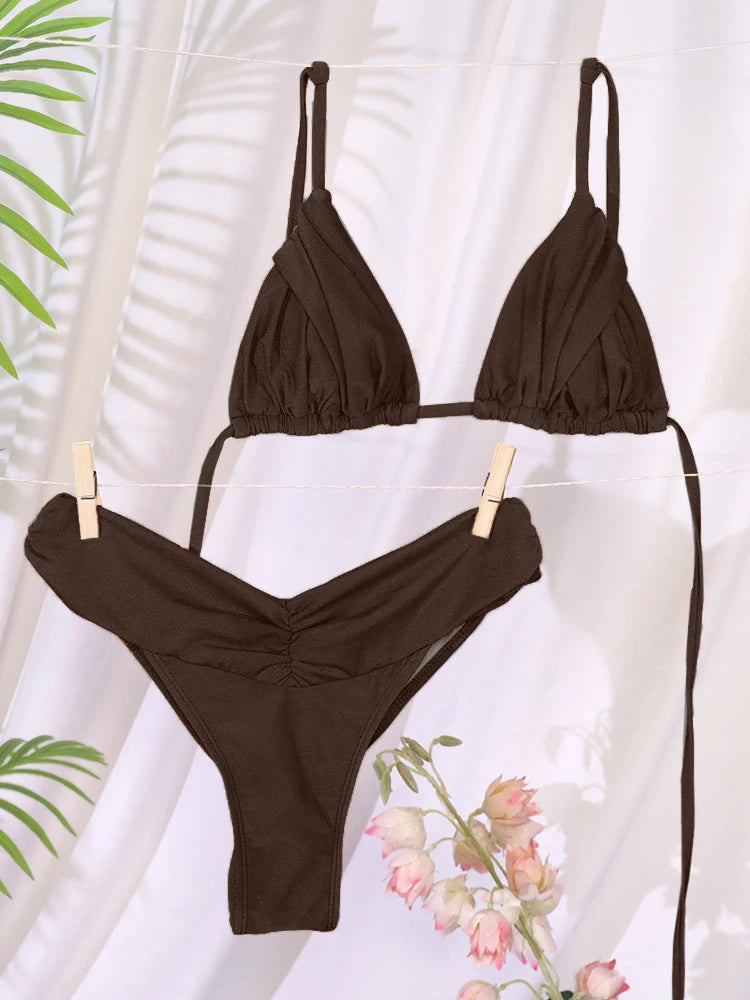 Momount Women Micro Bikini Set